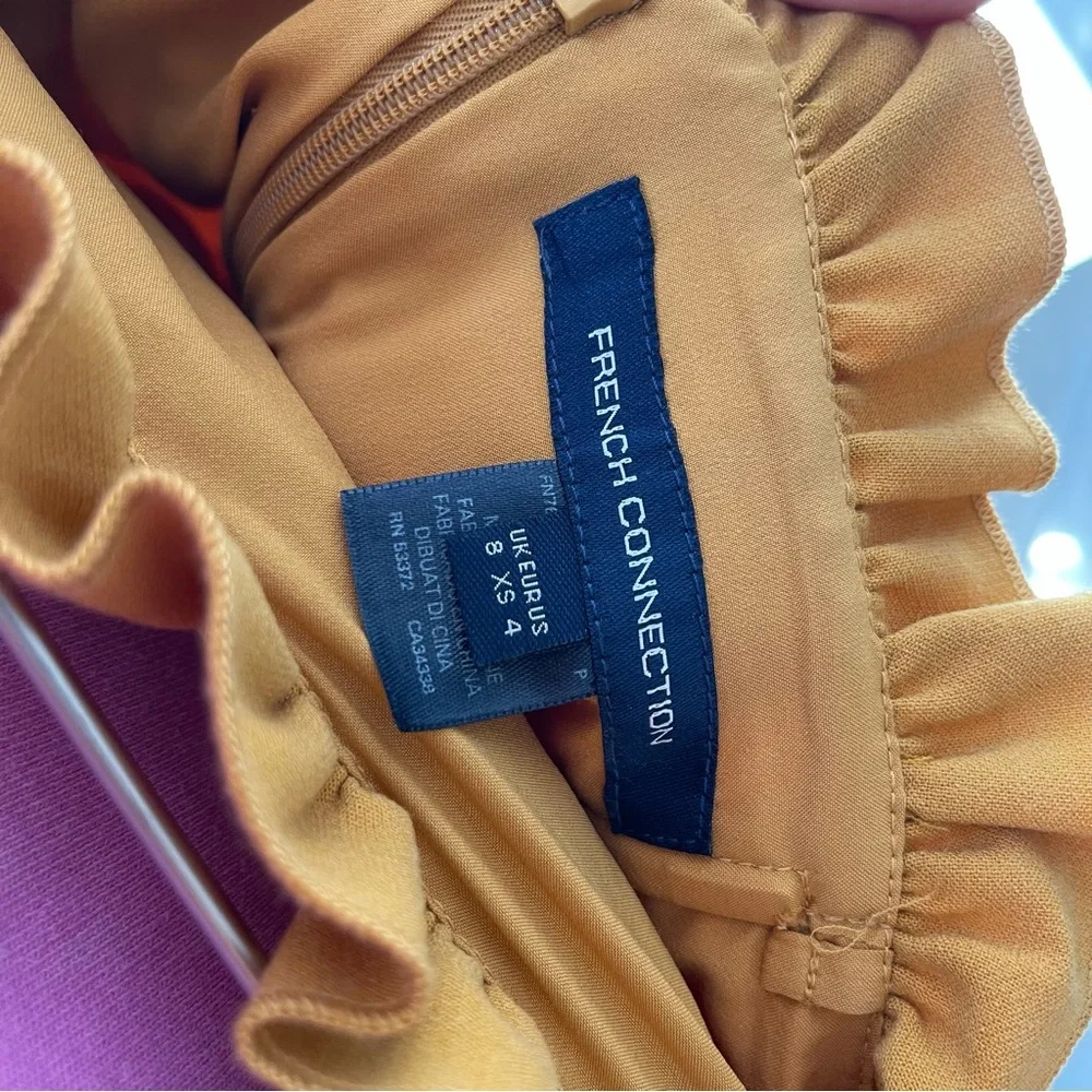 French Connection Mini Ruffle Dress - Picture 5 of 6